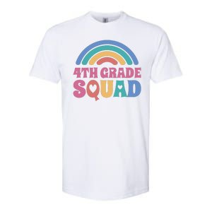 4th Grade Squad Rainbow Softstyle CVC T-Shirt