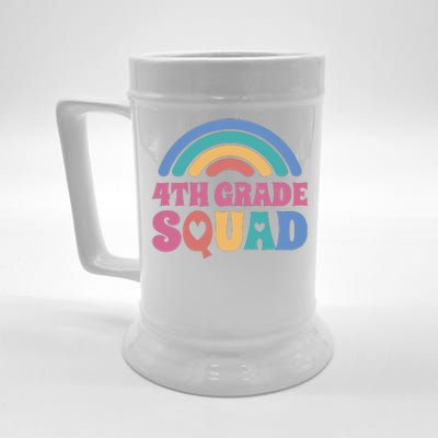 4th Grade Squad Rainbow Beer Stein