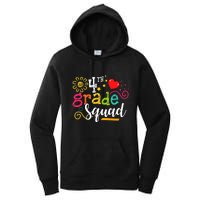 4th Grade Squad Student Teacher Gift Back To School Women's Pullover Hoodie