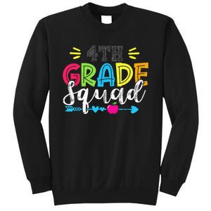 4th Grade Squad Team Back To School Teacher Student Sweatshirt