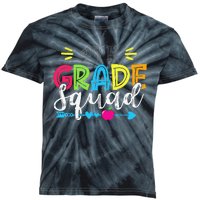 4th Grade Squad Team Back To School Teacher Student Kids Tie-Dye T-Shirt