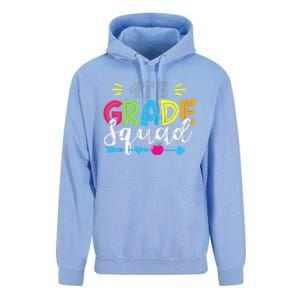 4th Grade Squad Team Back To School Teacher Student Unisex Surf Hoodie