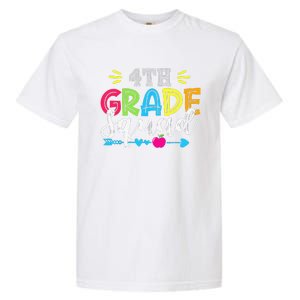 4th Grade Squad Team Back To School Teacher Student Garment-Dyed Heavyweight T-Shirt