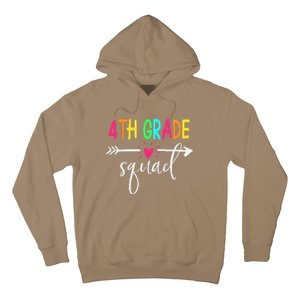 4th Grade Squad Back To School Team Teacher Student Hoodie