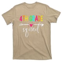 4th Grade Squad Back To School Team Teacher Student T-Shirt