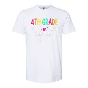 4th Grade Squad Back To School Team Teacher Student Softstyle CVC T-Shirt