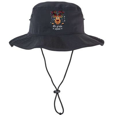 4th Grade Squad Reindeer Christmas Bucket Hat