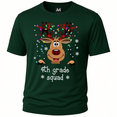 4th Grade Squad Reindeer Christmas Performance Shirt