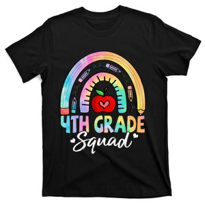 4th Grade Squad Back To School Fourth Grade Teacher T-Shirt