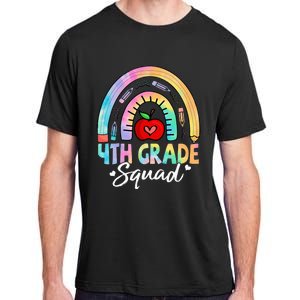 4th Grade Squad Back To School Fourth Grade Teacher Adult ChromaSoft Performance T-Shirt