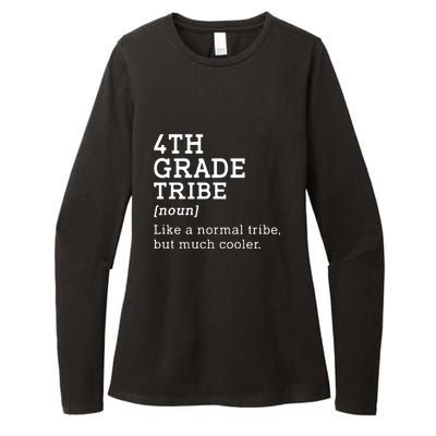 4th Grade Tribe Back To School Teacher Fourth Grade Team Gift Womens CVC Long Sleeve Shirt