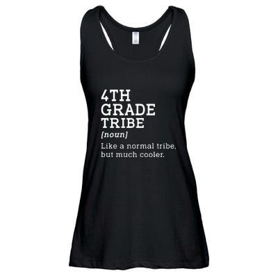 4th Grade Tribe Back To School Teacher Fourth Grade Team Gift Ladies Essential Flowy Tank