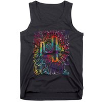 4th Grade Typography Team Fourth Grade Back To School Tank Top