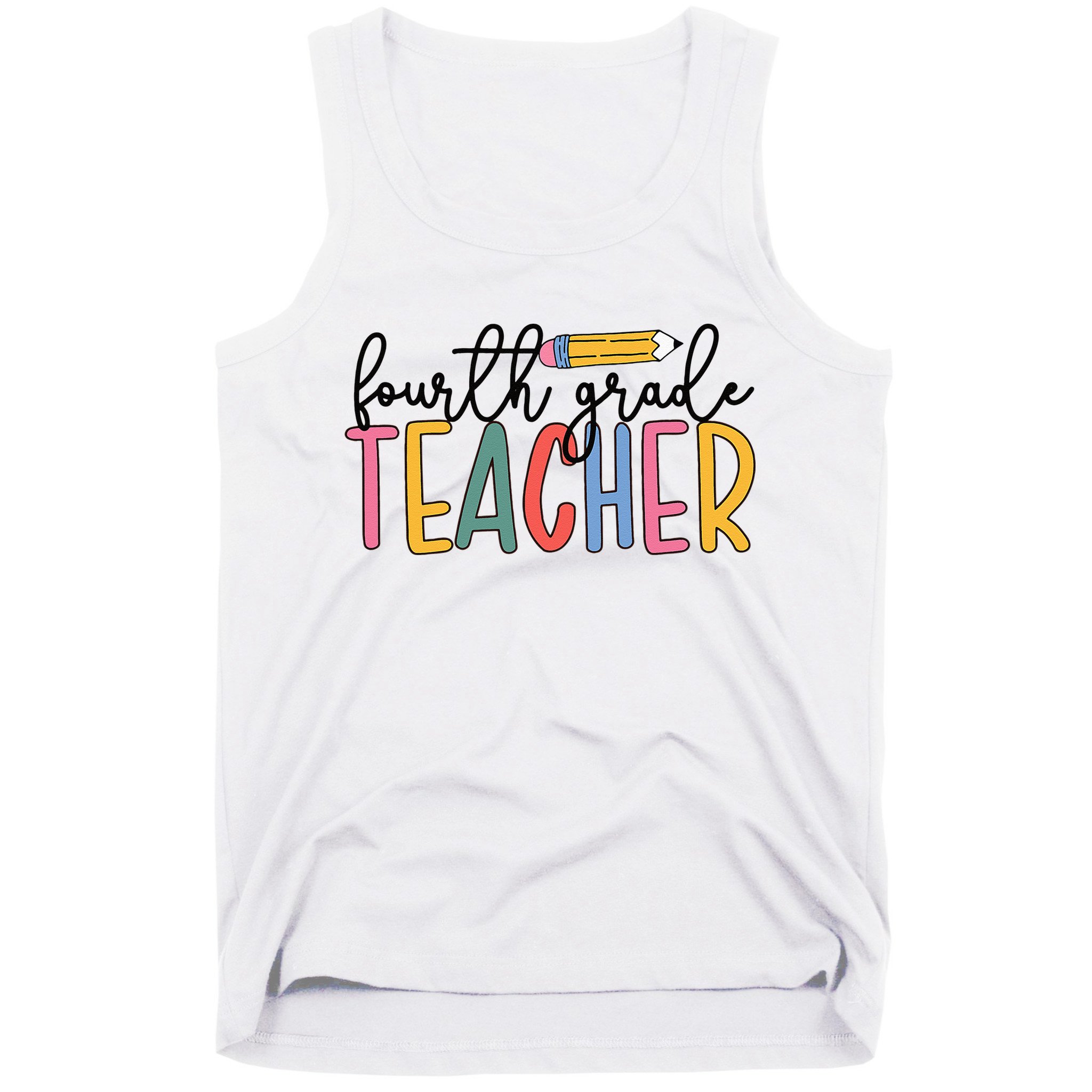4th Grade Teacher Boho Fourth Grade Teachers Tank Top