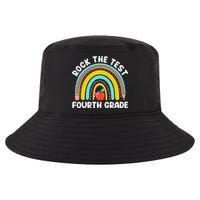 4th Grade Teacher Rock The Test Day Fourth Grade Testing Cool Comfort Performance Bucket Hat