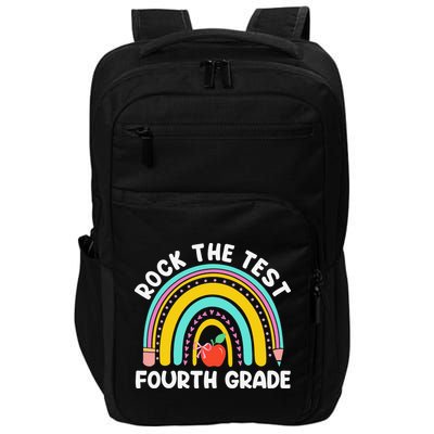 4th Grade Teacher Rock The Test Day Fourth Grade Testing Impact Tech Backpack