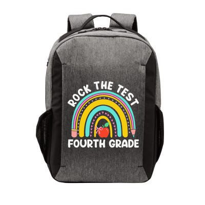 4th Grade Teacher Rock The Test Day Fourth Grade Testing Vector Backpack