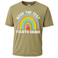 4th Grade Teacher Rock The Test Day Fourth Grade Testing Performance Shirt