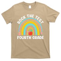 4th Grade Teacher Rock The Test Day Fourth Grade Testing T-Shirt