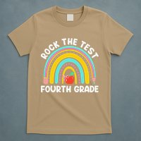 4th Grade Teacher Rock The Test Day Fourth Grade Testing T-Shirt
