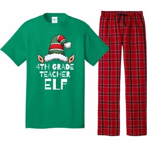 4th Grade Teacher Elf Christmas Holidays Xmas Elves 1 Pajama Set