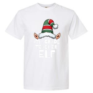 4th Grade Teacher Elf Christmas Holidays Xmas Elves 1 Garment-Dyed Heavyweight T-Shirt