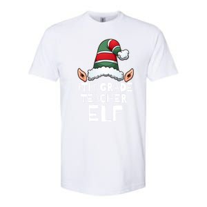 4th Grade Teacher Elf Christmas Holidays Xmas Elves 1 Softstyle CVC T-Shirt