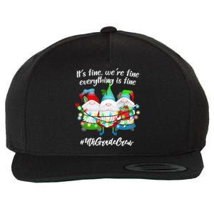 4th Grade Teacher If Fine WeRe Fine Gnome Gift Wool Snapback Cap