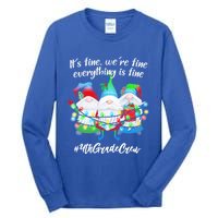 4th Grade Teacher If Fine WeRe Fine Gnome Gift Tall Long Sleeve T-Shirt