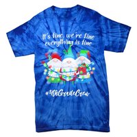 4th Grade Teacher If Fine WeRe Fine Gnome Gift Tie-Dye T-Shirt