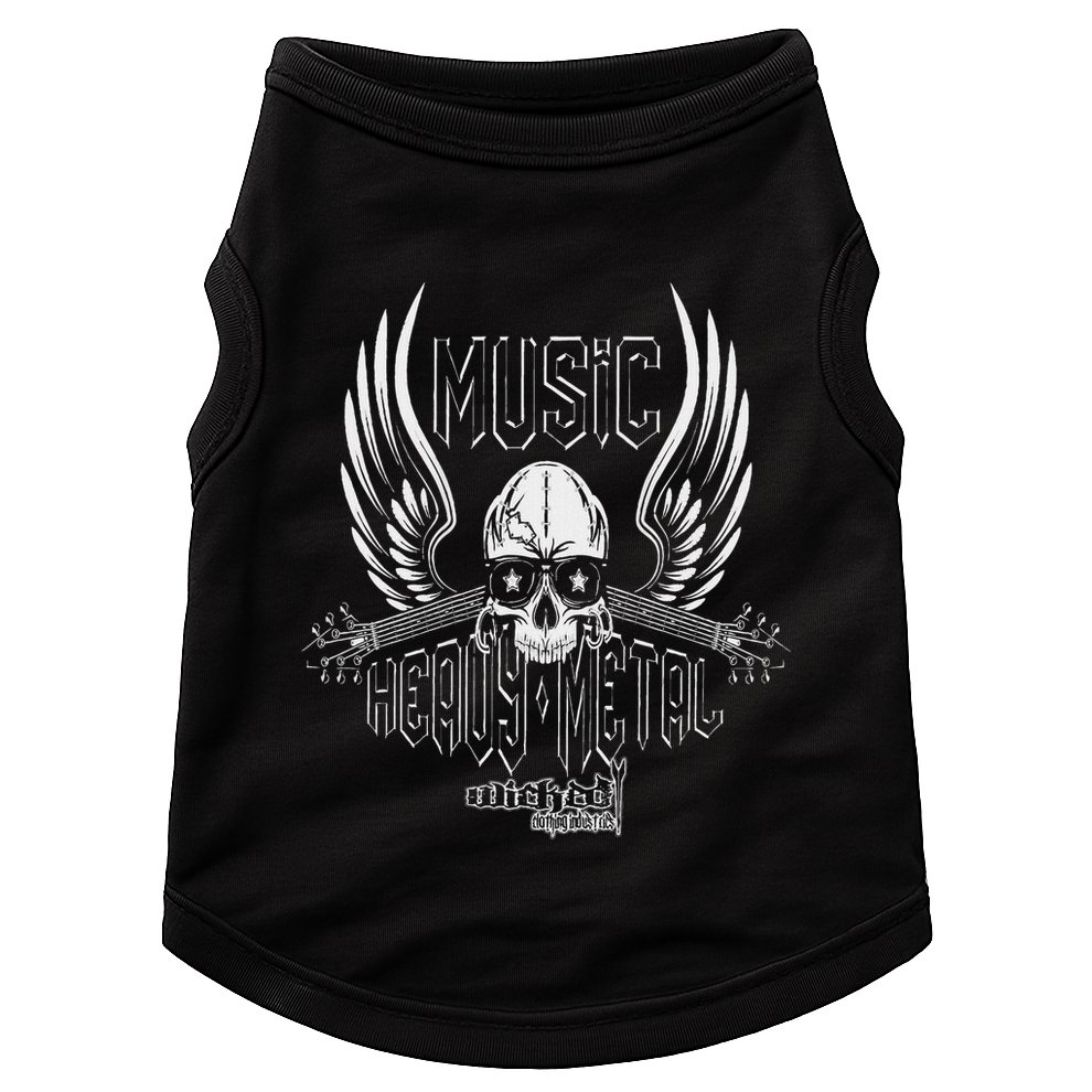 423 Heavy Metal Music Doggie Tank