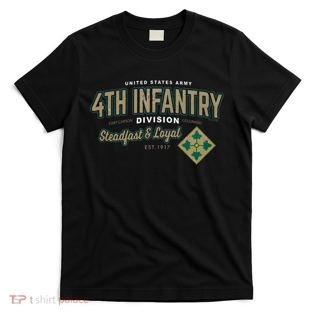 4th Infantry Division Fort Carson CO T-Shirt