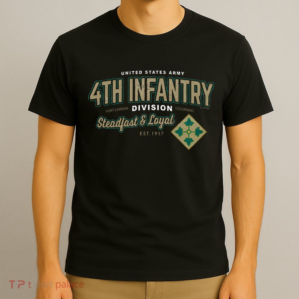 4th Infantry Division Fort Carson CO T-Shirt