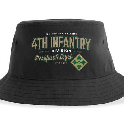 4th Infantry Division Fort Carson CO Sustainable Bucket Hat
