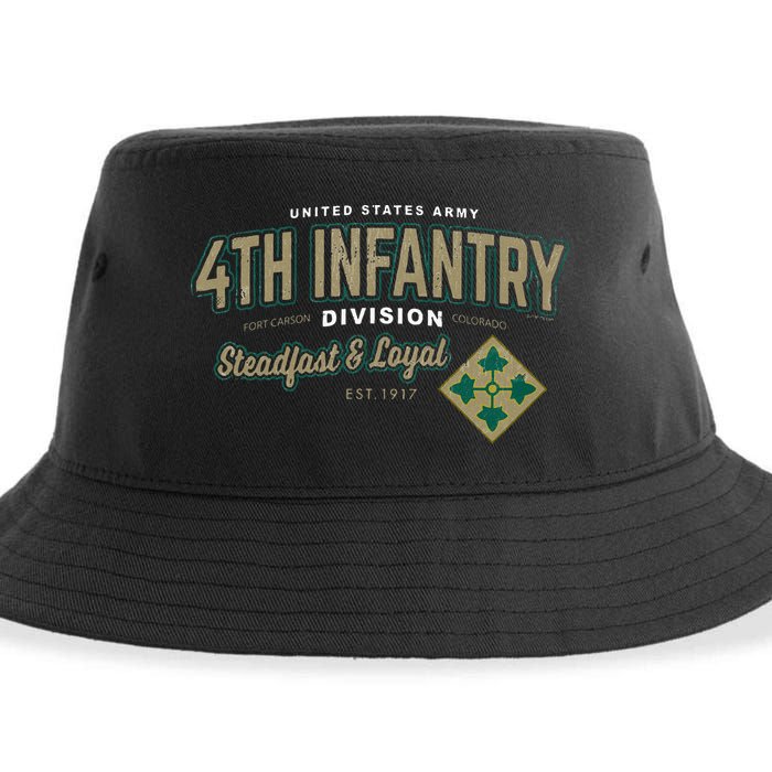 4th Infantry Division Fort Carson CO Sustainable Bucket Hat