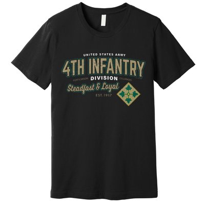 4th Infantry Division Fort Carson CO Premium T-Shirt