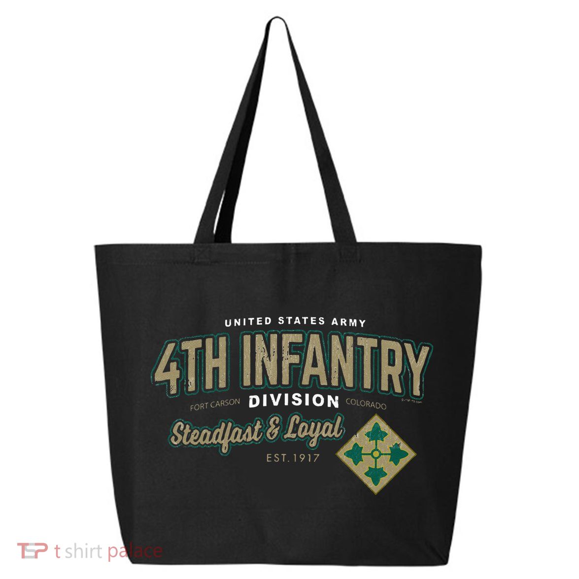 4th Infantry Division Fort Carson CO 25L Jumbo Tote
