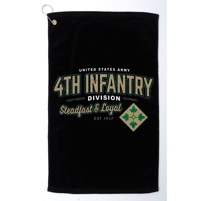 4th Infantry Division Fort Carson CO Golf Towel