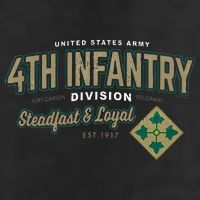 4th Infantry Division Fort Carson CO Golf Towel
