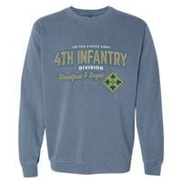 4th Infantry Division Fort Carson CO Garment-Dyed Sweatshirt
