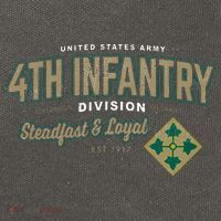4th Infantry Division Fort Carson CO Cotton Canvas Backpack