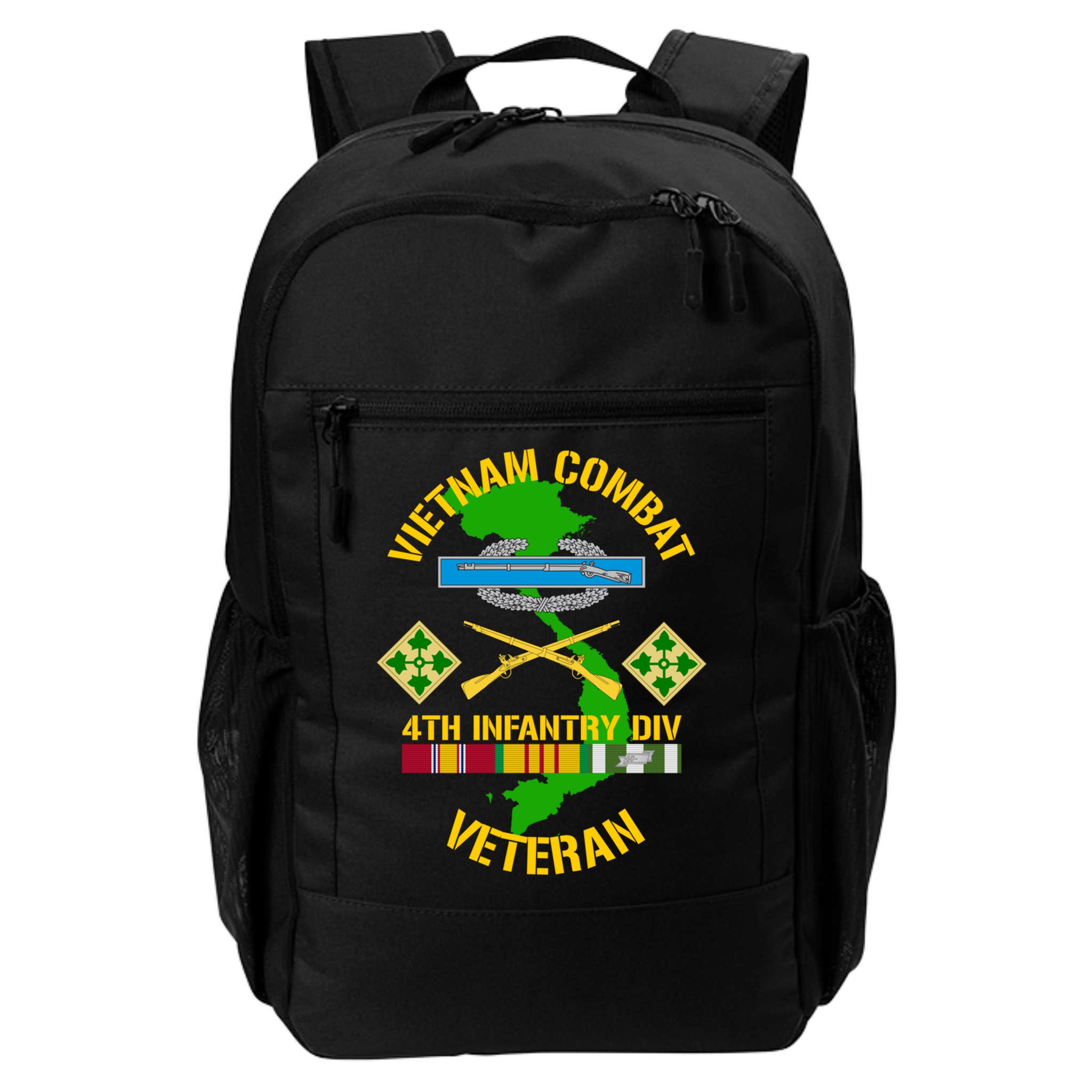 4th Infantry Division Gift Vietnam Combat Veteran Cool Gift Backpack