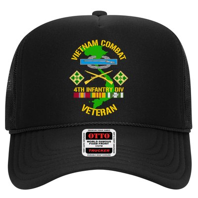 4th Infantry Division Gift Vietnam Combat Veteran Cool Gift Hat