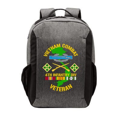4th Infantry Division Gift Vietnam Combat Veteran Cool Gift Vector Backpack