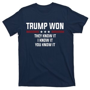 45 Is Greater Than 46 They Know It I Know It You Know It T-Shirt