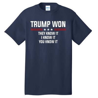 45 Is Greater Than 46 They Know It I Know It You Know It Tall T-Shirt