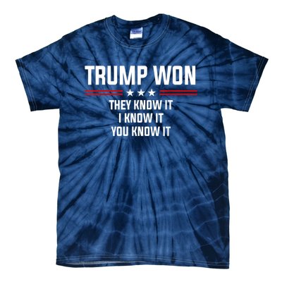 45 Is Greater Than 46 They Know It I Know It You Know It Tie-Dye T-Shirt