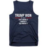 45 Is Greater Than 46 They Know It I Know It You Know It Tank Top