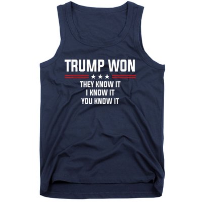 45 Is Greater Than 46 They Know It I Know It You Know It Tank Top