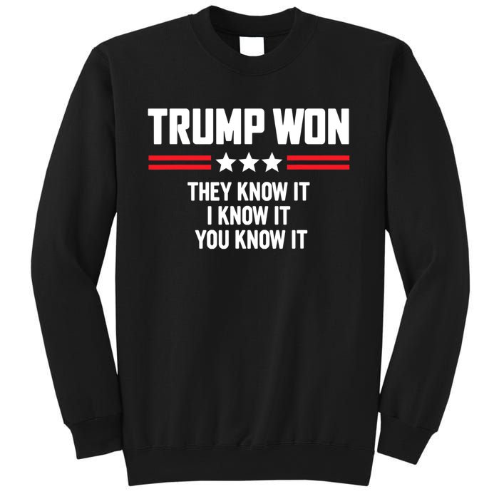 45 Is Greater Than 46 They Know It I Know It You Know It Sweatshirt